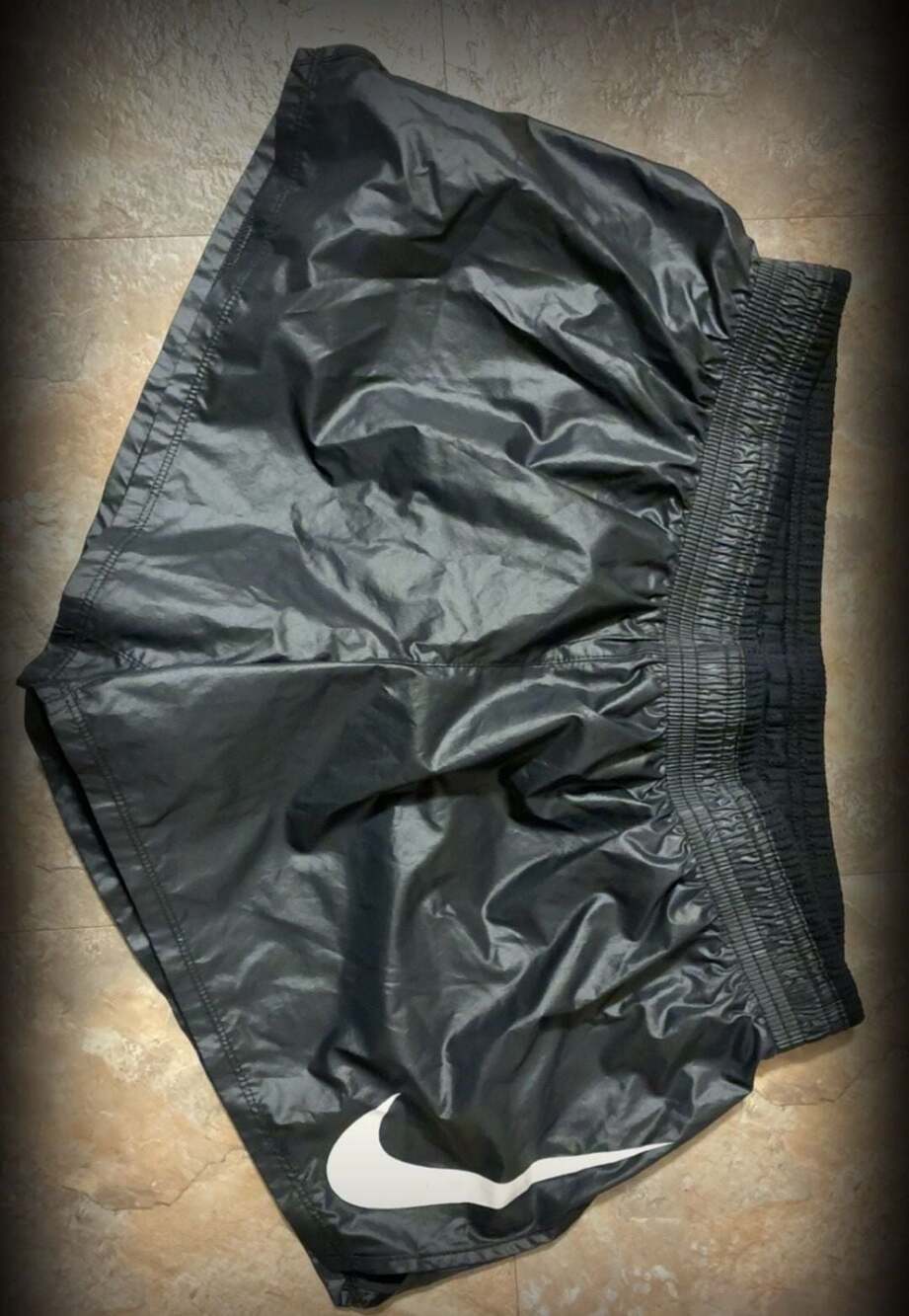 Nike Swoosh Run Women's Running Shorts Black Size M